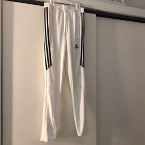 White Adidas Women’s Soccer Training Pants